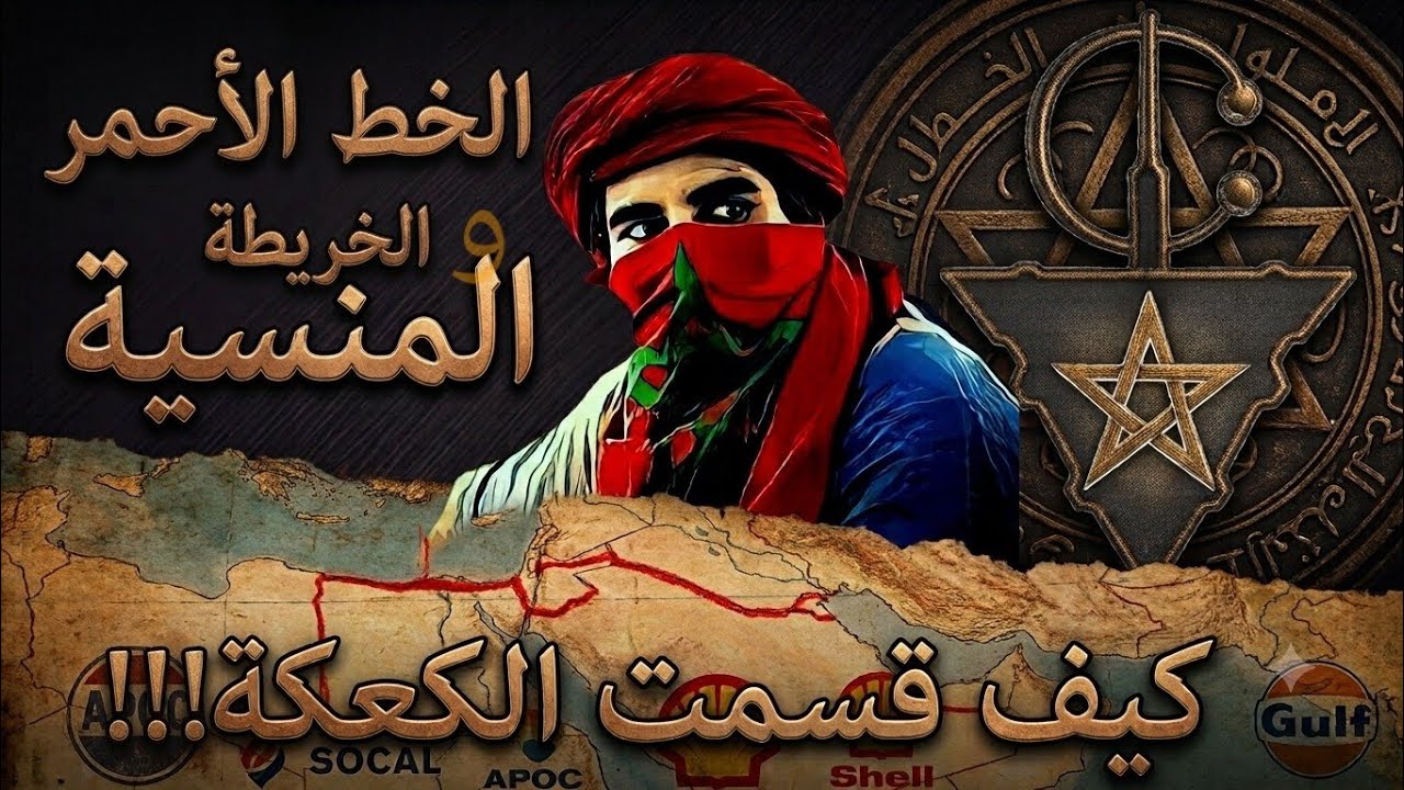 تعرف على قصة الخط الأحمر الذي هندسة الخريطة و قسّم الكعكة....    ☆ زمن لعنكبوت ?