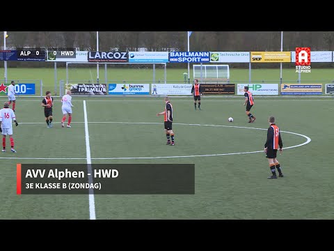 Samenvatting AVV Alphen - HWD (zondag 15 december)