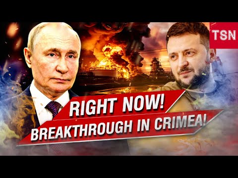 RIGHT NOW! TOTAL DEFEAT IN CRIMEA! UKRAINE TAKES BACK THE BLACK SEA — RUSSIAN TROOPS FLEE IN PANIC!