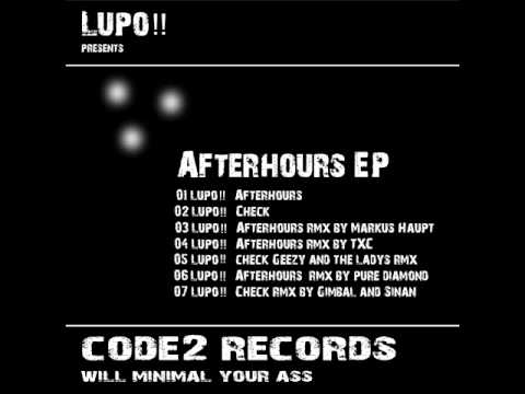 Lupo!! - Afterhours - Markus Haupt Remix
