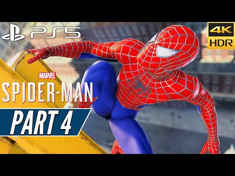 SPIDER-MAN REMASTERED (PS5) Walkthrough Gameplay PART 4 [4K60 FPS HDR + Ray Tracing] - No Commentary