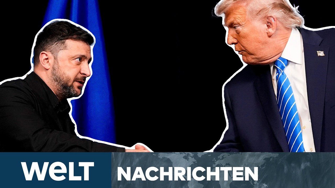 PUTINS KRIEG: "Es ist an der Zeit!" Trump legt nach und fordert die Ablösung von Selenskyj! I STREAM