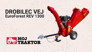 EuroForest REV 1300, Drobilec na bencinski motor wood chipper for sale - Image 4 | Agroline ZA New EuroForest REV 1300, Drobilec na bencinski motor wood chipper | Image 4 - Agroline