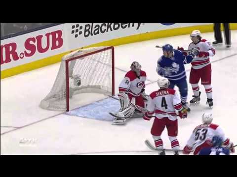 Ranger Goal - Hurricanes 2 vs Leafs 4 - Dec 29th 2013 (HD)