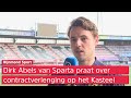 Dirk Abels: 'Blij dat ik mag verlengen bij Sparta'