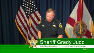 PCSO Traffic Stop Leads To Largest Seizure of Meth in Polk County History