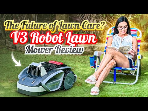 The Future of Lawn Care? V3 Robot Lawn Mower Review