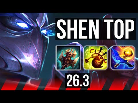 SHEN vs VOLIBEAR (TOP) | Good KDA: 13/2/14 | KR Master | 26.3