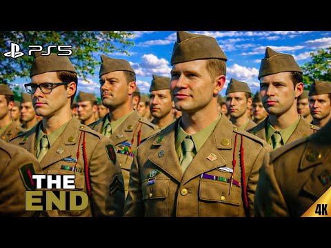 Call of Duty WWII ENDING 🔥 Final Mission Gameplay PC | The End of War (4K Ultra Graphics)
