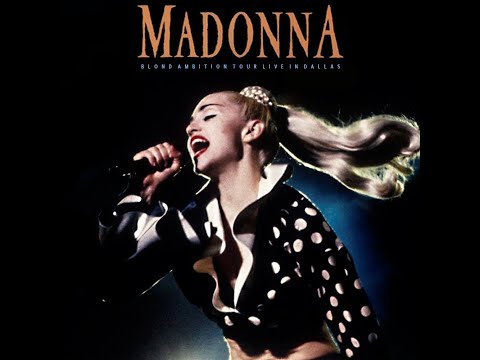 Madonna Blond Ambition Tour Live in Dallas, TX Audio (Westwood One FM Radio Broadcast) May 7-8, 1990
