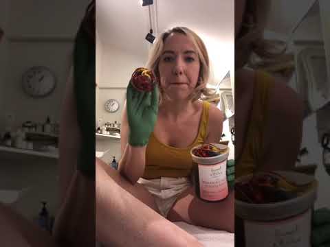 Me, Sugaring My Own Legs.