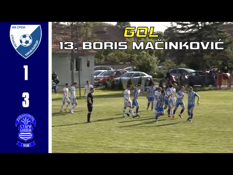 GOL: Boris Macinkovic | 37' DUNAV | Srem-Dunav 1:3