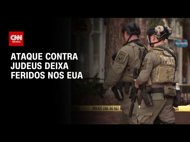 Ataque em ato de comunidade judaica deixa feridos nos EUA | CNN 360º