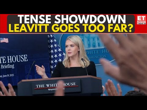 Explosive Showdown In White House: Karoline Leavitt Slams Media, Confrontation Goes Out Of Control