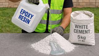 Mix WHITE CEMENT with EPOXY RESIN and discover a hidden MILLIONAIRE business!