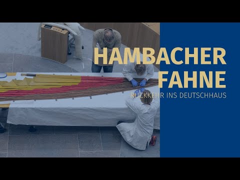 Die Hambacher Fahne kehrt in den Landtag Rheinland-Pfalz zurück