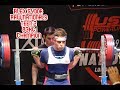Alex Sydor Raw Nationals Teen 2 83kg Champion