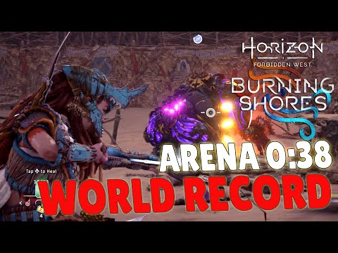 Horizon FW: Burning Shores Arena "Plasma and Fire" | ULTRA HARD WORLD RECORD 38.3s
