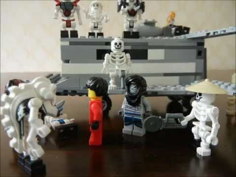 Lego City Skeleton Attack -Stop Motion- (HD)