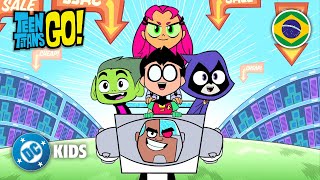Os Fantasmas da Black Friday | Teen Titans Go! em Português 🇧🇷 | @DCKidsBrasil