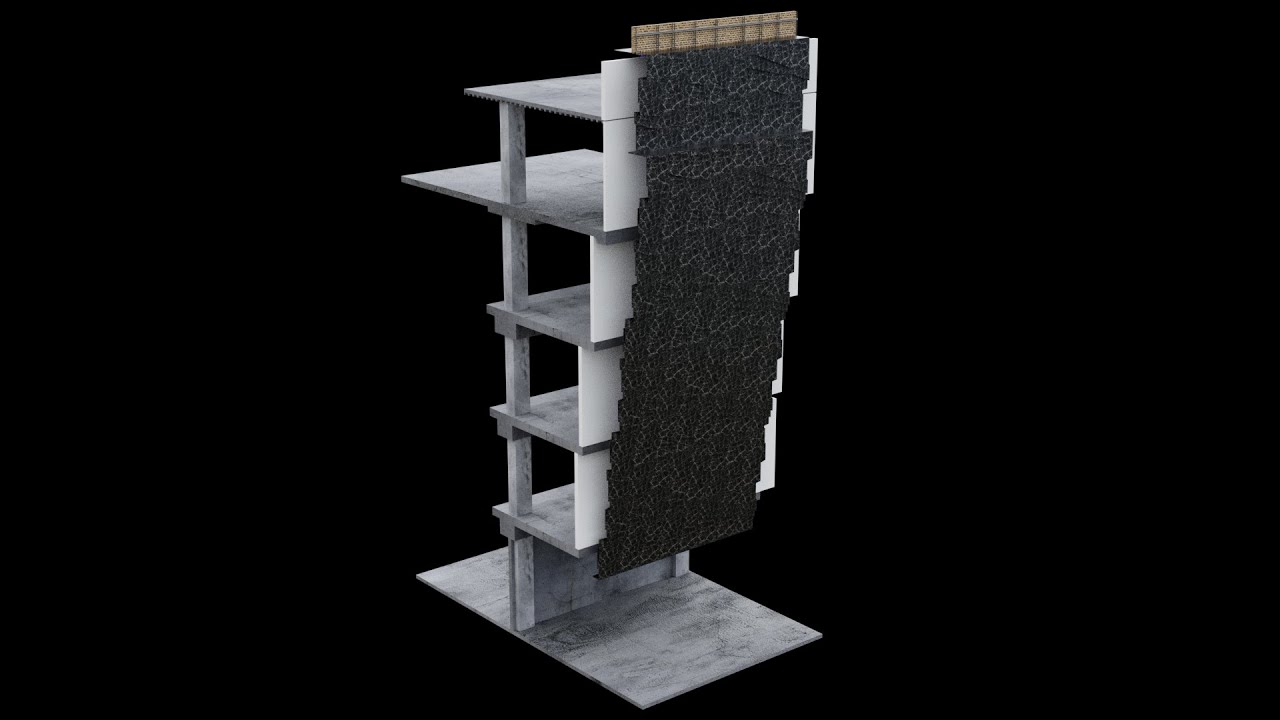 Method OF Erection Steel Supports For Stone Cladding System
