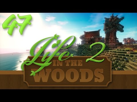 Minecraft "Life In The Woods 2" - 1.7.10 - EP 47 - "immersive Engineering Water Wheel "