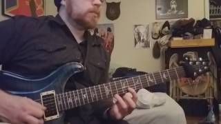 Working on Allan Holdsworth solo on Isotope (Scattman)