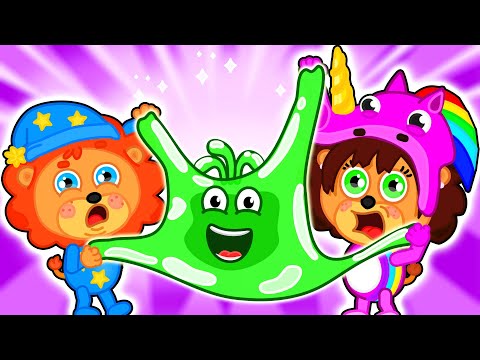 Lwiątko | Zabawny szlam | Kreskówka dla dzieci | Bajki Po Polsku