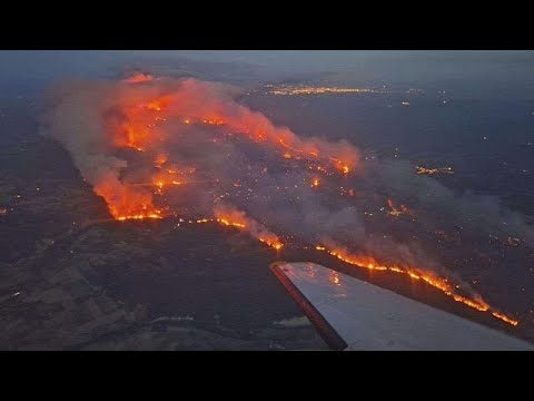 Schlimmstes Feuer in Frankreich seit 16 Jahren: Waldbrand zerstört Fläche von 23.000 Fußballfeldern