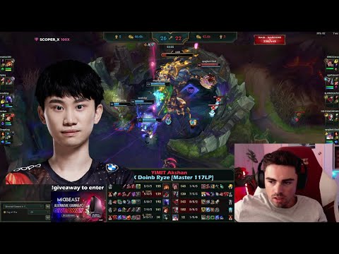 Midbeast Can't Believe That This EUW Sona Steals Baron From FPX Doinb!!