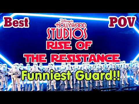 Star Wars: Rise of the Resistance full POV ride through - Disney Hollywood Studios WDW
