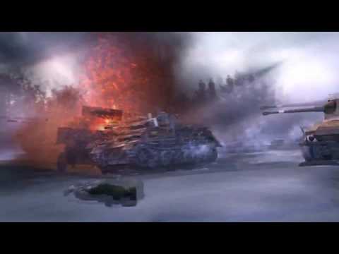 CoH2 World Champs Round 2  - Aimstrong vs. CreativeName Game 2 - MORE ferocious light vehicle play!