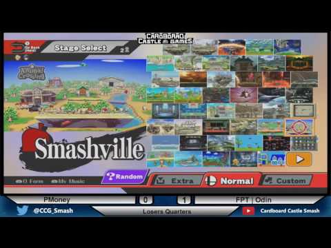 CCG Smash Singles - Loser's Quarters - Odin vs. PMoney