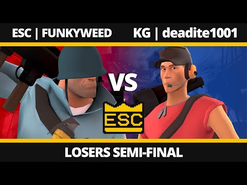 ESC 80 - Losers Semi-Final - ESC | FUNKYWEED Vs. KG | deadite1001 - TF2 MGE Tournament
