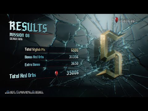 DMC5 - Son of Sparda Mode - S-Rank Mission 20 (Nero) [No Damage]