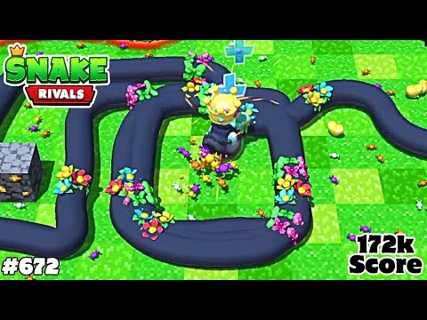 Snake Rivals || PUNK DAISY Snake - Snake Gameplay - 172k Score | The BeastGaming840