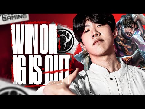 IG NEED TO WIN THIS SERIES OR THEY'RE OUT - RNG VS IG