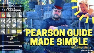 Red Dead Redemption 2: Pearson Butcher Guide Made Simple (Icons, Donate Carcasses, Pelts, Crafting)