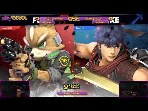 MUOH|Thass (Fox) Vs 1L2P|PsyKoD (Ike) Arcade Legacy 93 Losers Semis