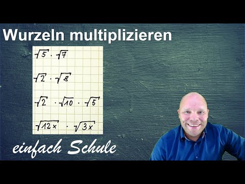 Wurzeln multiplizieren | 4 Beispiele
