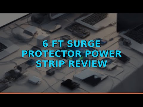 6 FT Surge Protector Power Strip Review
