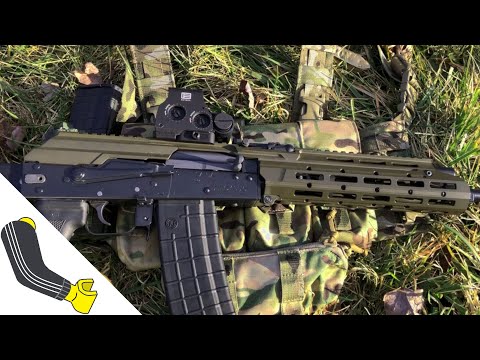 @9HoleReviews AK-Niner Inspired Saiga .223 Build w/Sureshot Armament Group USA Mk. 3 Chassis