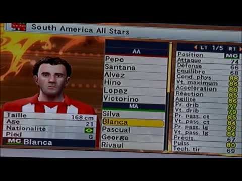South America All Stars de Captain Tsubasa sur PES 6 (Pro Evolution Soccer 6)