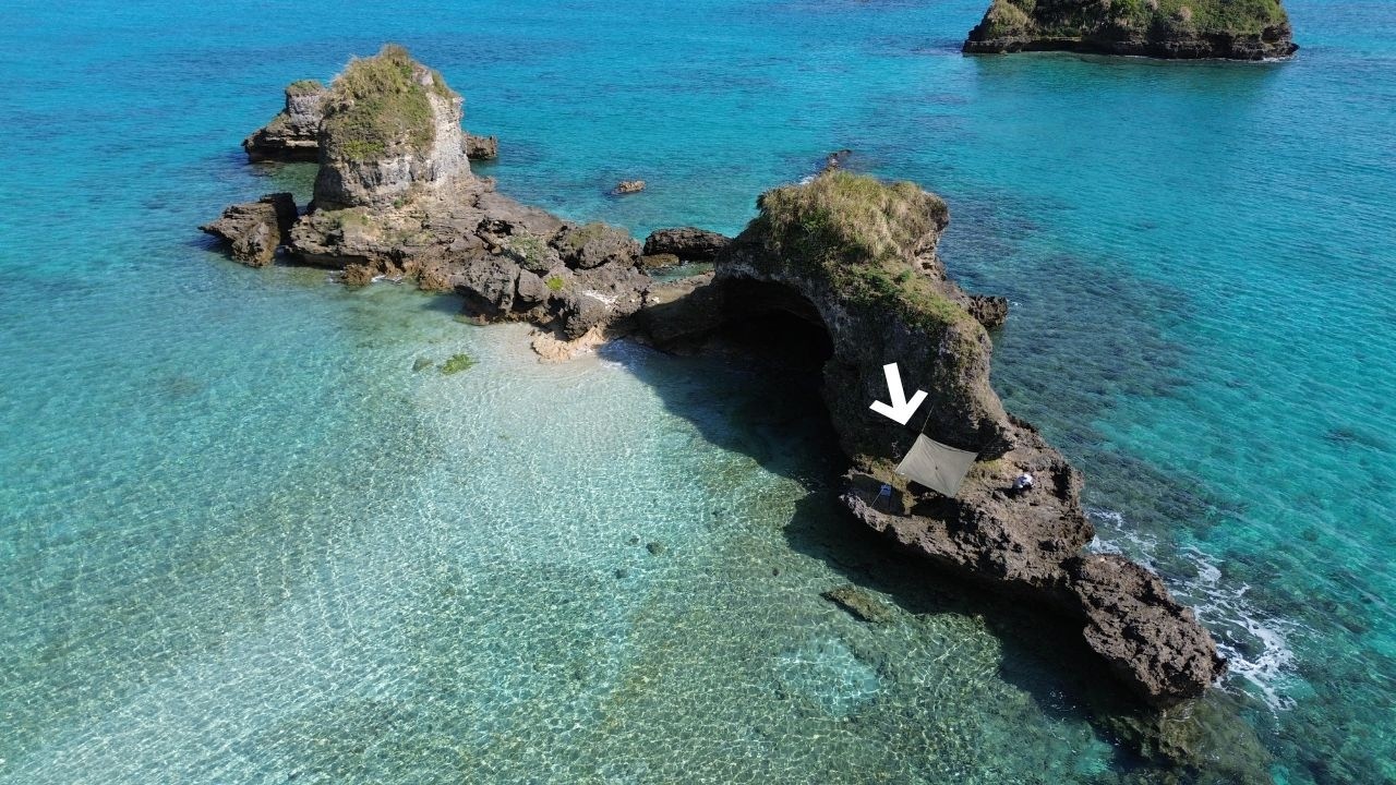 無人島で釣りキャンプする社畜｜モンスター級を釣って食う休日