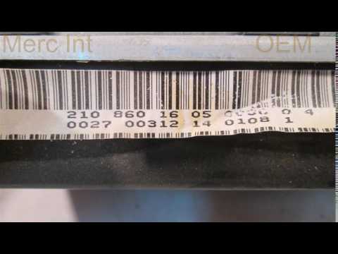 2001 Mercedes E430 RH REAR AIR BAG 210TYPE 2108601605 - mi.wreckingsolutions.com Used OEM Mer... OEM