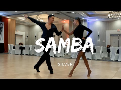SILVER International Latin SAMBA Routine by Mikhail Kolosov & Elina Semka