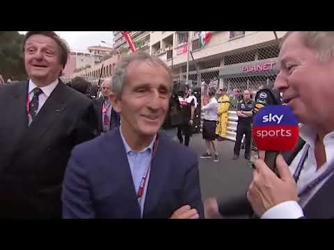 Alain Prost interview Grid Walk Monaco GP 2022
