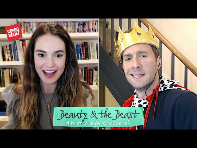 The Royal Prince Arrives! Beauty And The Beast: A Pantomime for Comic Relief.