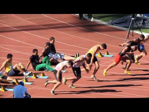 2° 100m rasos Masculino (Semi-Final) Paranaense Adulto 2014