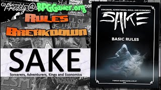 SAKE - Sorcerers, Adventurers, Kings & Economics (Seventh Son Publishing, 2024)  | Rules Breakdown